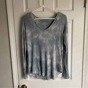 American Eagle Soft & Sexy Rib Long Sleeve Tee M